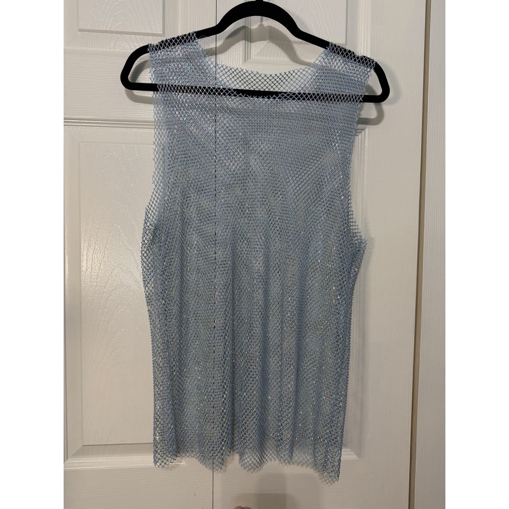 Unbranded Feastival Mesh Top Size Med/Large
